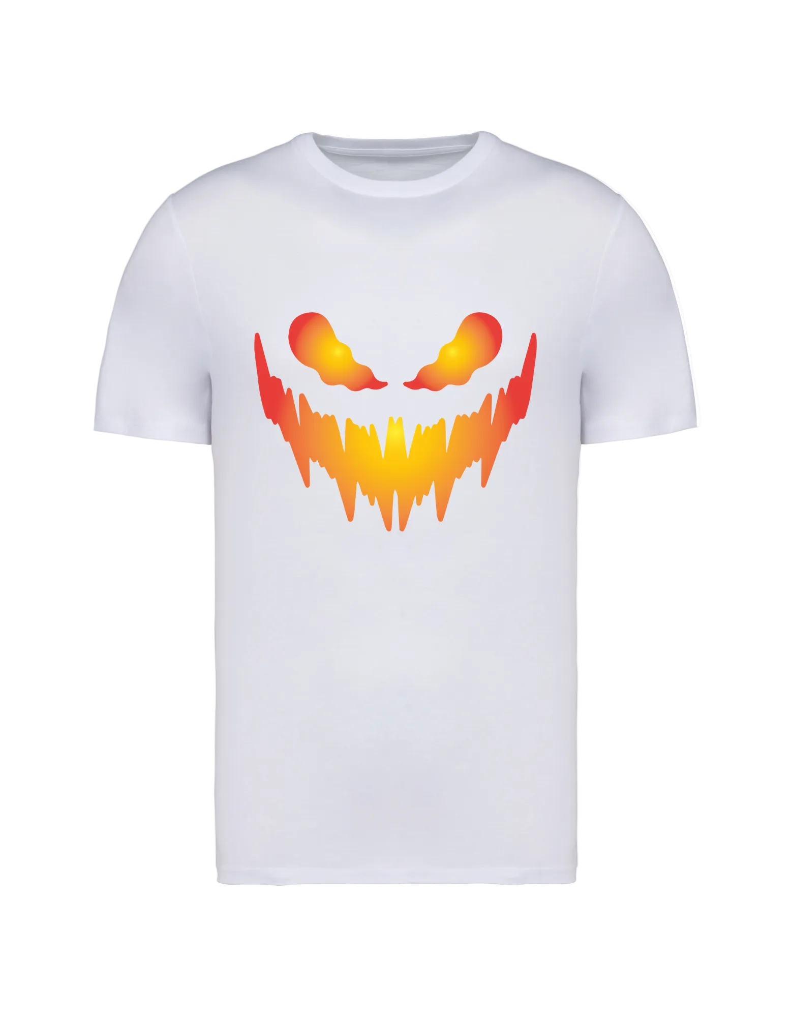 Flaming Face - T-shirt